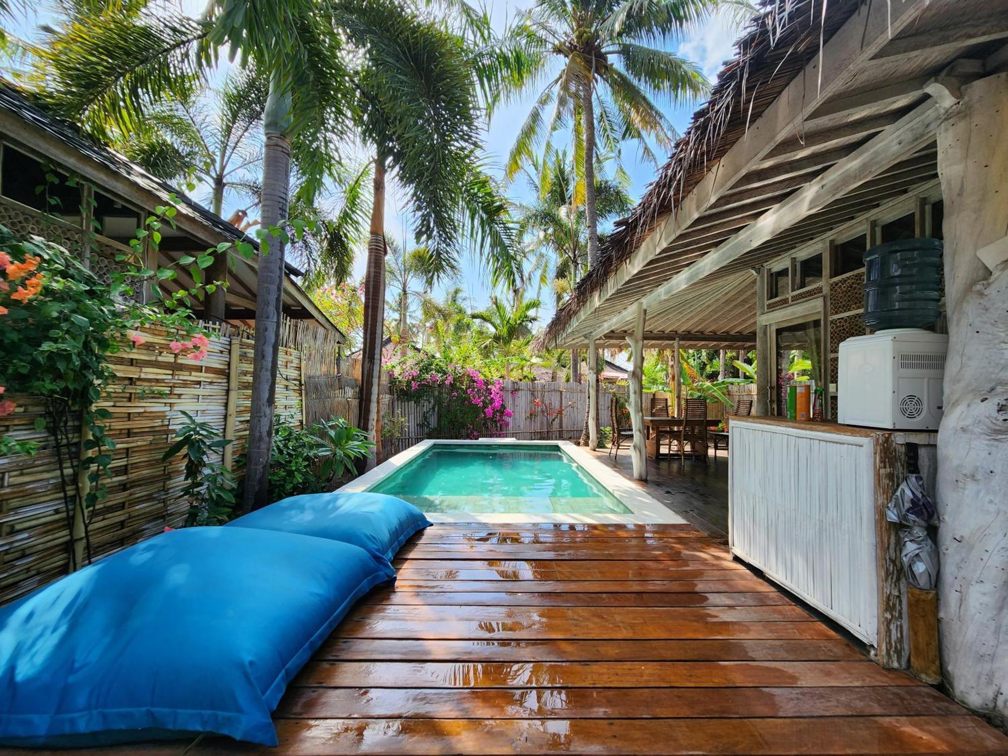 Bamboo Lodge Gili Trawangan Exteriér fotografie